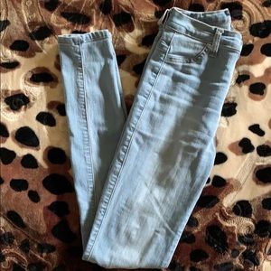 2 FOR $20 JEANS High Waist Skinny Jeans Light Blue
